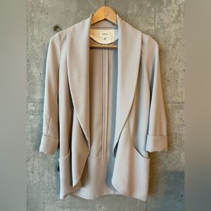 Aritzia Wilfred Chevalier blazer (XXS, grey)